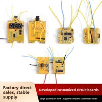 6S-24V perceuse électrique clé sans brosse Lithium BMS carte de Protection de batterie protocole de prise directe 1.6mm Abs Base personnalisée PCB PCBA