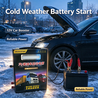 Démarreur de Voiture Robuste 12V 24V, Booster de Batterie Portable pour Camion et Véhicule Diesel, Batterie Externe de Démarrage d'Urgence pour Camion