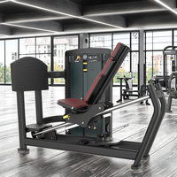 Machine de presse à jambes assise, équipement de fitness commercial pour la maison, cible les quadriceps, les fessiers et les mollets, entraînement de force du bas du corps