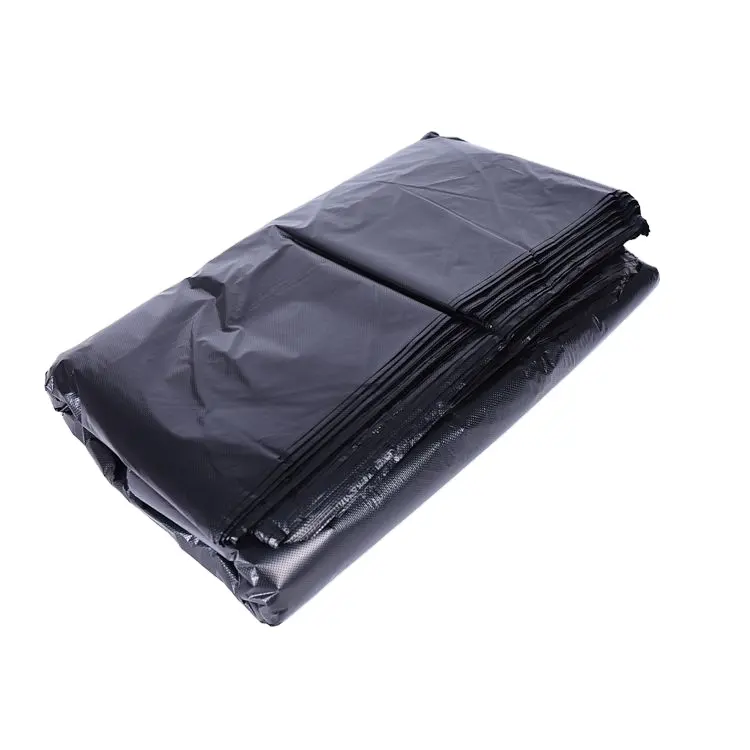 Pe China Factory Directly Supply Trash Large Garbage Bag Black