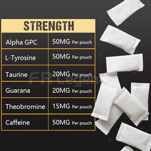 Suministro de China, suplemento nootrópico alfa sin azúcar de alta energía, mejora la energía y focaliza las bolsas de cafeína - Product Image 4