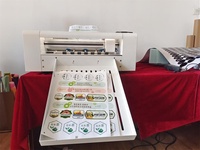 Traceur informatisé à double tête 891 à grande vitesse avec écran tactile, découpeuse de stickers et d'étiquettes format A3 personnalisée, machine à rainurer