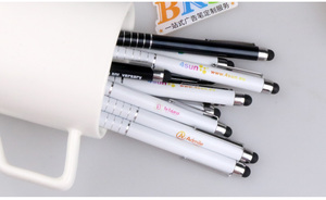 Khuyến Mại Biểu Tượng Tùy Chỉnh 1.0Mm Bằng Văn Bản Chiều Rộng Nhôm Bút Bi Đa-Màu Mực inkwell Thương Hiệu Cho Màn Hình Cảm Ứng Điện Thoại - Product Image 6