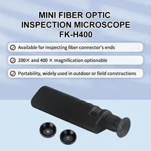 Neofibo Hand Held Camera HD Inspection Magnifier Fibre Inspection Scope Handheld 400x Optic Fiber Inspection Microscope