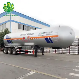 Üretici ve fabrika kaynağı 61.9 cbm propilen taşıma tankeri LPG tankı römork