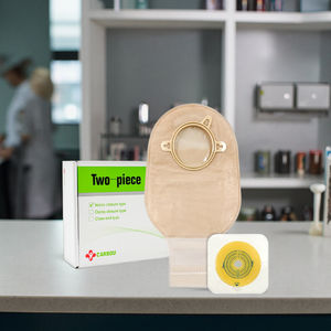 Bolsa <span class=keywords><strong>de</strong></span> Ostomía <span class=keywords><strong>de</strong></span> Dos Piezas Carbou Súper Práctica Suave Transpirable a Prueba <span class=keywords><strong>de</strong></span> Fugas Sin Derrames en Forma <span class=keywords><strong>de</strong></span> U 15-57mm para Colostomía - Product Image 1