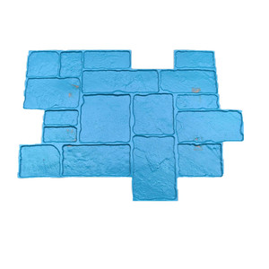 Moldes de hormigón estampados de poliuretano fáciles de operar RF, molde de alfombrilla de sello de cemento a precio asequible a la venta - Product Image 4