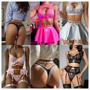 2 Stuks Lingerieset Voor Dames, Waaronder Een Beha En Een Stringbroek, Een Sexy Lingerieset Van Kant, Een Ongevoerde Bh Voor Dames - Product Image 1