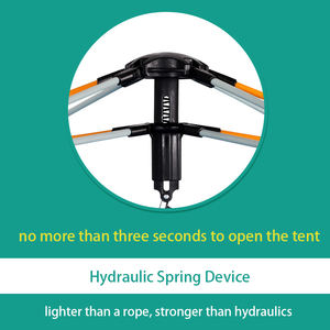 Tienda <span class=keywords><strong>de</strong></span> Campaña Portátil Personalizada <span class=keywords><strong>de</strong></span> Apertura Automática y <span class=keywords><strong>una</strong></span> Sola Capa para 2-3/3-4 Personas, Material Oxford Impermeable para Camping al Aire Libre - Product Image 5