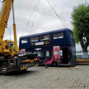 Meilleure vente de camion pizza alimentaire chariots <span class=keywords><strong>bus</strong></span> restaurant à deux étages camions de nourriture avec cuisine complète à vendre camion restaurant personnalisé - Product Image 4