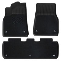 Tapis de sol double couche pour Tesla Model Y 2026, haute qualité, résistant à l'usure, surface en tapis de soie, pour l'intérieur de la voiture