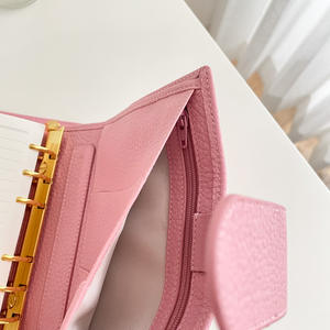 Portefeuille-classeur de luxe personnalisé A5 A6 A7, élégant et rechargeable, <span class=keywords><strong>pour</strong></span> la planification à domicile, au bureau ou en déplacement, et comme journal. - Product Image 4