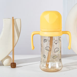 子供用ストローとハンドル付きPPSUシッピーカップ、BPAフリーベビーウォーターボトル - Product Image 6
