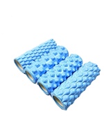 Rouleau de yoga haute densité personnalisé, ensemble de rouleaux en mousse EVA creuse pour Pilates, rouleau de massage pour les muscles du dos