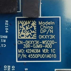 ของแท้ใหม่สำหรับเมนบอร์ด Dell Precision 5770 i7-12800H RTX A2000 8GB 213024-1 0KXY3K - Product Image 3