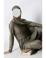 Burkini de bain musulman personnalisé pour femme musulmane, grandes tailles, tenue de bain modeste