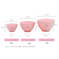 Mini bols à pincer en silicone écologiques personnalisés bols de service réutilisables pour le bricolage artisanat du visage condiments sauce trempettes bonbons