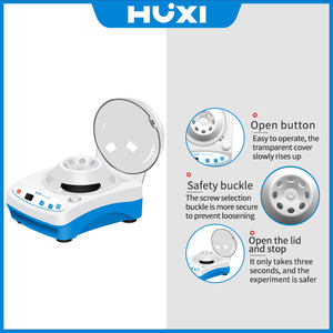 Huxi צנטריפוגה מיני צנטריפוגה מיני צנטריפוגה 0.2 מ "ל/0.5 מ" ל/1.5 מ "ל/2.0 מ" ל רוטור 4000 סל במהירות נמוכה מעבדה בדיקת מיקרו צנטריפוגה - Product Image 5