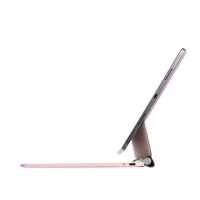 Nouveau clavier magnétique intelligent pour iPad Pro 11 pouces 2024 USB-C 2.4Ghz sans fil avec rétroéclairage RVB et pavé tactile multi-touch intelligent pour tablette