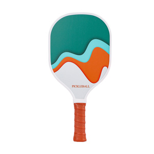Pala de Pickleball de 39,5x19,5 cm, mango antideslizante de madera maciza, forma estándar, equipo deportivo para exteriores - Product Image 2
