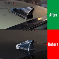 Couvre-antenne de toit en forme d'aileron de requin pour Hyundai Genesis G70 IK 2017-2025, véritable fibre de carbone, base d'antenne de toit, décoration extérieure