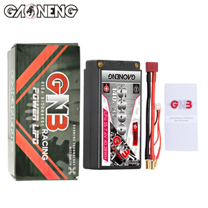 Batería LiPo RC GNB GAONENG 5300MAH 2S HV 7.6V 140C Shorty Pack 5.0mm Bullet Hard Case para Coches de Carreras RC a Escala 1:10 1:12 LiHV - Product Image 6