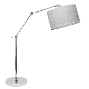 Lampada da Tavolo 4xE27 Grigia - Design Contemporaneo, Efficiente, Ideale per Illuminare Spazi di Lavoro e Lettura - Product Image 1