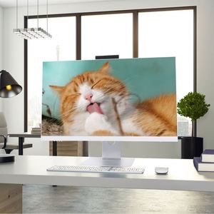 Komputer Desktop 23.8 inci, Pc semua dalam satu Pc Monoblock i3 i5 i7 komputer rumah kantor Pc - Product Image 1