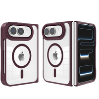 Étuis de téléphone magnétiques pour iPhone 18 Duo, dos transparent, antichoc, accessoires pour téléphone, coque pour iPhone 18 Duo