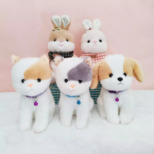 ตุ๊กตาสุนัข แมว และกระต่ายน่ารัก ของเล่นสวนสัตว์เลี้ยง ของขวัญวันเกิดสำหรับเด็กผู้หญิงและเพื่อนสนิท ของตกแต่งบ้าน - Product Image 4