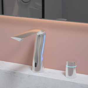 Grifo Con Sensor Inteligente Custom <strong>Faucet</strong> Touchless Touch Screen <strong>Faucet</strong> Automatic Sensor Bathroom Basin <strong>Faucet</strong>