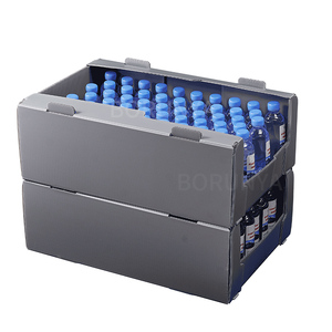 PP Corrugated Plastic Stackable Correx Warehouse Picking Bins for Storage