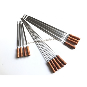 Black Cyprus Grill <strong>Barbeque</strong> Spit with <strong>Small</strong> Kebab Skewers - Product Image 5