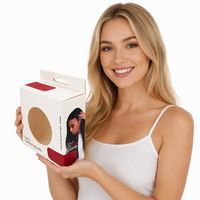 Boîtes d'emballage personnalisées pour produits cosmétiques et soins de la peau avec fenêtre, design logo sur mesure