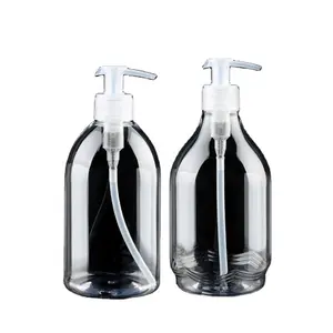 wholesale sale 500ml water bottle plastic with plastic caps or lotion pumps with foam pumps by BYU