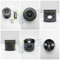Pièces moteur LYSMOTORS 050 Taille 276DT 2.7L Piston avec anneau pour Land Rover Discovery 3 LR1316180 6 cylindres Diesel