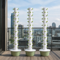 Système de culture hydroponique vertical à 13 niveaux à haut rendement pour la culture de légumes à la maison, dans la cuisine ou sur le balcon