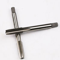 Tarauds de machine robustes en titane, à pointe spirale et cannelures droites M3 M4 M5 M6 M8 M10 M12