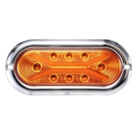 2026 Neue LED-LKW-Seitenleuchte, gelbes Warnblitzlicht, 8 LEDs, 10-30V, für LKW, Anhänger und Fahrzeugseitenbeleuchtung