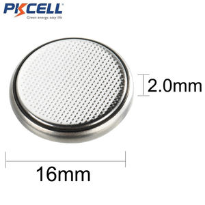 Batería de Control Remoto PKCELL de Fábrica China, Batería de Botón para Reloj Cr1620 de 3 V, <span class=keywords><strong>CR</strong></span> <span class=keywords><strong>1620</strong></span> DL1620 ECR1620 BR1620 280-208 DL1620B - Product Image 2