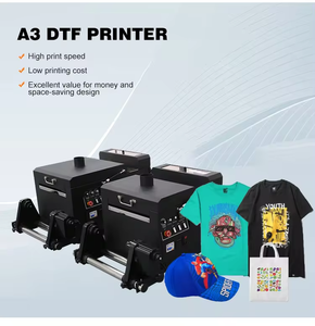 Nguồn PO-TRY nhà máy bán hàng trực tiếp dễ dàng để hoạt động dtf Máy in A3 nhà sử dụng máy in với bột Shaker - Product Image 3