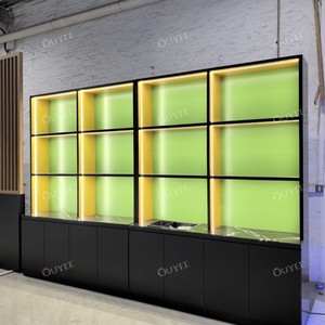Muebles de Exhibición para Tienda de Tabaco Personalizables por el Fabricante, Arte Mural, Estante para Cachimbas para Club de Fumadores - Product Image 2