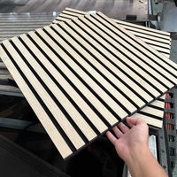 Paneles Acústicos de Absorción de Sonido de Fábrica, Paneles de Madera Acústica para Pared, Paneles de Pared Insonorizantes, Paneles de Techo para Reducción de Ruido