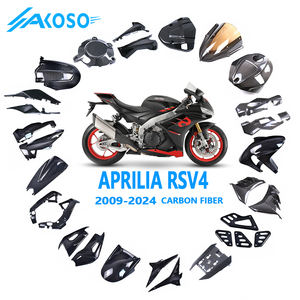 AKOSO <span class=keywords><strong>RSV4</strong></span> Carénages Ensemble Complet Pièces de Moto en Carbone Sec Accessoires Carrosserie Carénages en Fibre de Carbone Pour Aprilia <span class=keywords><strong>RSV4</strong></span> 2009 +. - Product Image 1