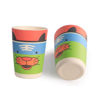 認証済みベビー用品 環境に優しいメラミン製ベビーフードトレイ 子供用仕切り付きディナープレート 5点セット - Product Image 4