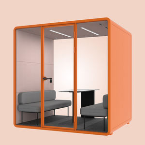 Cabina insonorizada moderna para interiores, cabina de oficina a prueba de sonido, aislamiento de sonido acústico, cabina multifunción y cabina de trabajo - Product Image 4