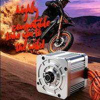 Kunray KR10 Upgrade Brushless Motor for Electric Motorcycle 72V Aluminum 42N.M for Torque 100-150A for Current 420 9T Sprocket