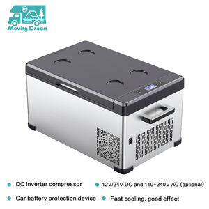 Accessoire JDA RV 25L 30L 40L DC12V/24V RV Véhicule Réfrigérateur Portable Voiture Réfrigérateur Compresseur Congélateur pour <span class=keywords><strong>Camping</strong></span> Extérieur - Product Image 2