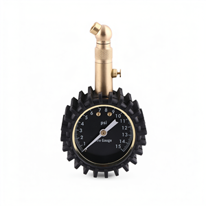Manomètre de pression des pneus de 50 mm avec couvercle de protection, manomètre en fonte T50RP15P - Product Image 1