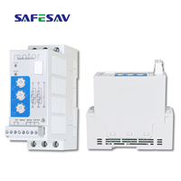 Arrancador suave SAFESAV SSR S con tiempo de parada ajustable, prevención de golpe de corriente, 18.5kW 60A, para prensas de ladrillos, con bypass integrado